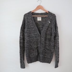 Abercrombie & Fitch Grey Cardigan Sweater XS/S